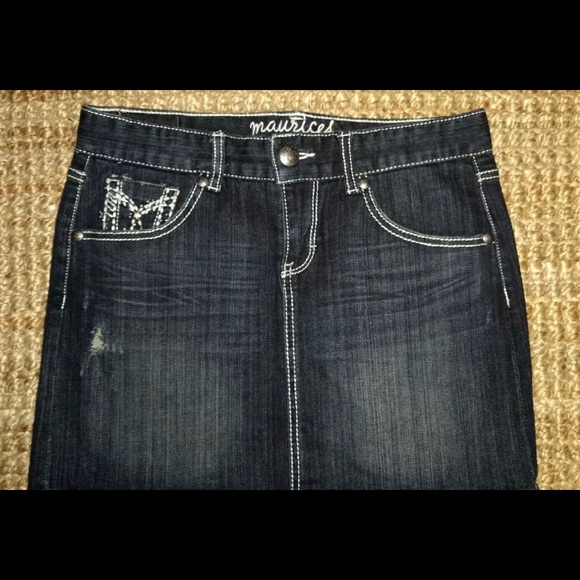 ISO--Maurices OR Hydraulic by Maurices denim skirt - Picture 3 of 5